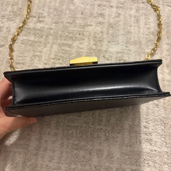 Givenchy 4G black coated canvas wallet on chain bag NEW - Picture 5 of 16